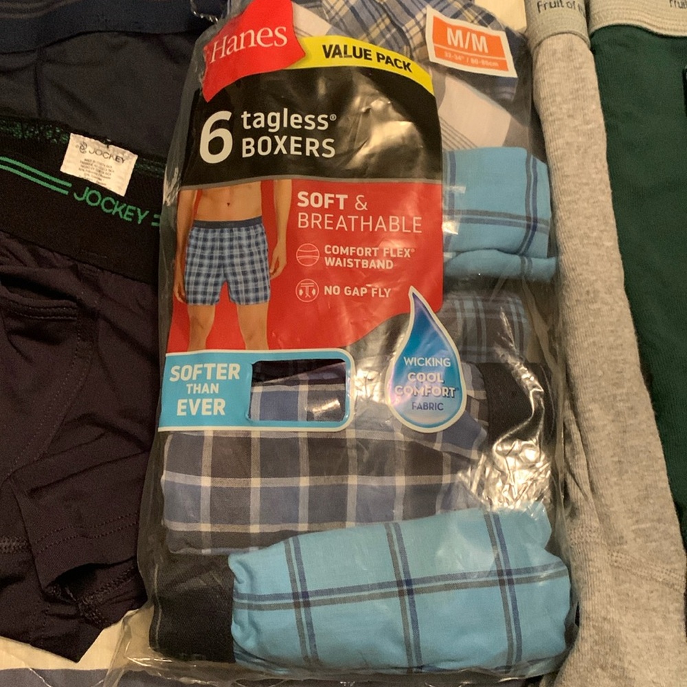 MENS NEW COMFORT BOXER SHORTS